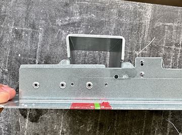 ZAVRZ revízne dvierka 400x800 mm, pod obklad, s tlačným otváraním DK400x800 Obrázek - fotka