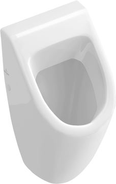 VILLEROY & BOCH SUBWAY pisoár, zadný prívod vody, alpská biela