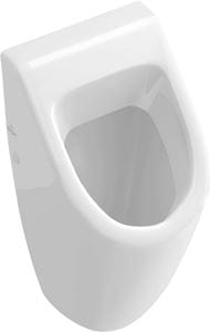 VILLEROY & BOCH SUBWAY pisoár, zadný prívod vody, alpská biela