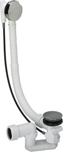 VIEGA SIMPLEX 6168 vaňový sifón 56 cm, bovden, chróm