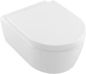 VILLEROY & BOCH AVENTO závesné WC, so SoftClosing sedadlom, DirectFlush splachovanie, alpská biela