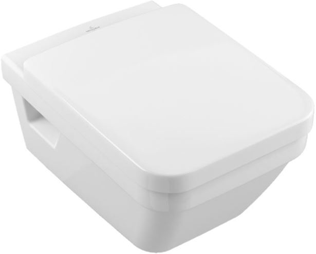 VILLEROY & BOCH ARCHITECTURA závesné WC, so SoftClosing sedadlom, DirectFlush splachovanie, alpská biela 5685HR01 Obrázek - Hlavní obrázek