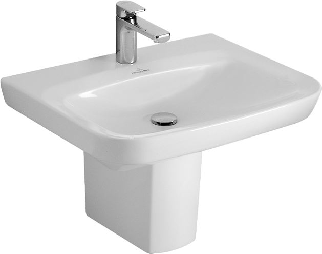 VILLEROY & BOCH SUBWAY 2.0 polostĺp pre umývadlo, alpská biela  52440001 Obrázek - fotka