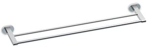 RAVAK CHROME CR 320.00 držiak uterákov 655 mm, dvojramenný, chróm