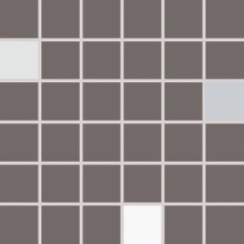 RAKO CONCEPT PLUS mozaika 30x30(5x5) cm, lepená na sieti, lesk, tmavo šedá WDM05011 Obrázek - Hlavní obrázek