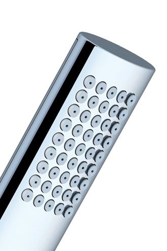 RAVAK 954.00 ručná sprcha Oval Mini 216 mm, chróm X07P114 Obrázek - fotka