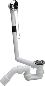 VIEGA CITAPLEX 6176.45 vaňový sifón, flexibilný, so zátkou
