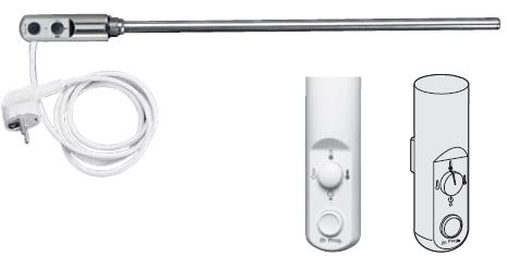 ZEHNDER DBM 900 elektrická vykurovacia tyč 900W biela 857501 Obrázek - Hlavní obrázek