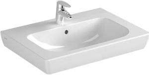 VITRA S20 umývadlo 65 cm, s otvorom pre batériu a prepadom, VitrAhygiene