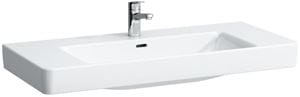 LAUFEN PRO S umývadlo 105 cm, s otvorom pre batériu a prepadom