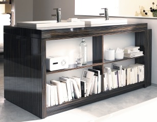DURAVIT 2ND FLOOR umývadlo na dosku 58 cm, bez prepadu, WonderGliss 03175800291 Obrázek - fotka
