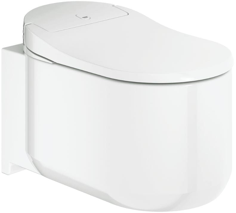 GROHE SENSIA ARENA závesné WC s bidetovým sedadlom, Rimless, HyperClean, alpská biela