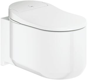 GROHE SENSIA ARENA závesné WC s bidetovým sedadlom, Rimless, HyperClean, alpská biela