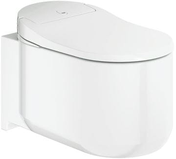 GROHE SENSIA ARENA závesné WC s bidetovým sedadlom, Rimless, HyperClean, alpská biela