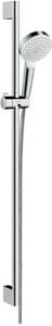 HANSGROHE CROMETTA 1JET sprchová súprava 3-dielna, ručná sprcha pr. 100 mm, tyč, hadica, biela/chróm