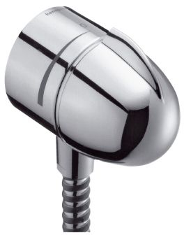 HANSGROHE prípojka hadice s uzatváracím ventilom 1/2", a spätným ventilom, chróm