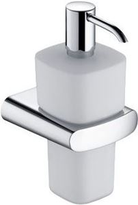 KEUCO ELEGANCE NEW dávkovač tekutého mydla 220 ml, nástenný, sklo, chróm