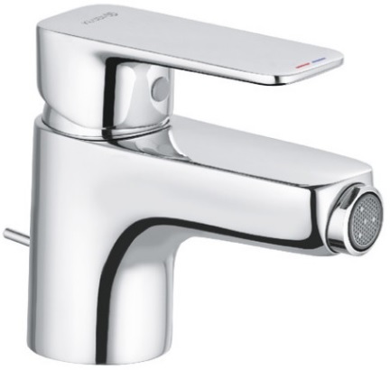 KLUDI PURE&STYLE bidetová stojanková batéria, s odtokovou súpravou, chróm 402160575 Obrázek - Hlavní obrázek