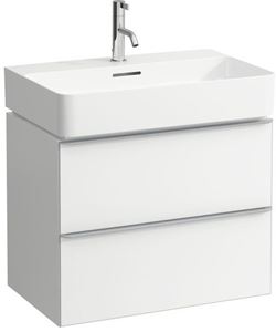 LAUFEN SPACE skrinka pod umývadlo 735x410x520mm, 2 zásuvky, matná biela