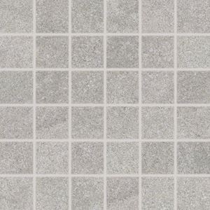 RAKO KAAMOS mozaika 30x30(5x5) cm, lepená na sieti, mat, sivá