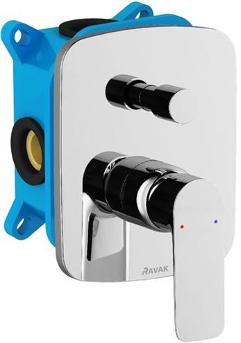 RAVAK CLASSIC CL 065.00 vaňová podomietková batéria, s prepínačom, chróm X070088 Obrázek - fotka