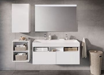 RAVAK NATURAL 800 zrkadlo 80x77 cm, s osvetlením X000001057 Obrázek - fotka