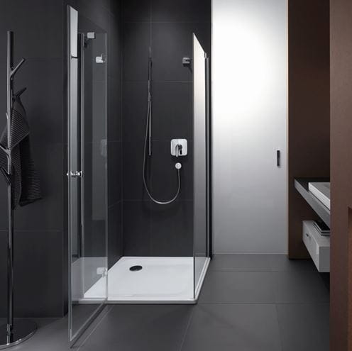 CONCEPT 200 sprchová vanička 90x75 cm, smaltovaná oceľ, bez nožičiek 02CV Obrázek - fotka