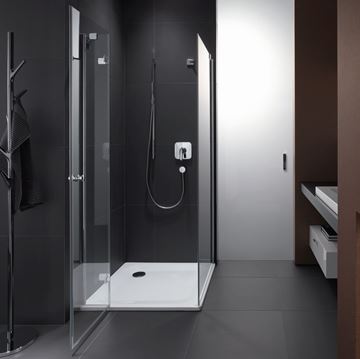 CONCEPT 200 sprchová vanička 90x75 cm, smaltovaná oceľ, bez nožičiek 02CV Obrázek - fotka