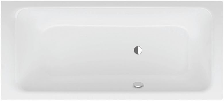 CONCEPT 200 vaňa 180x80 cm, bez nožičiek, smaltovaná oceľ 26CV Obrázek - Hlavní obrázek