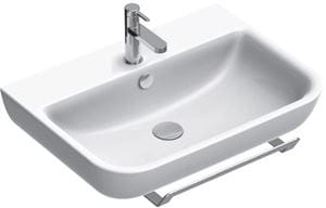 CONCEPT S umývadlo 65 cm, s otvorom pre batériu a prepadom, Cataglaze