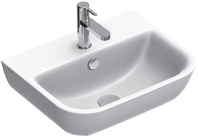 CONCEPT S umývadlo 60 cm, s otvorom pre batériu a prepadom, Cataglaze 0720601001 Obrázek - Hlavní obrázek