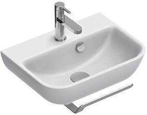 CONCEPT S umývadlo 45 cm, s otvorom pre batériu a prepadom, Cataglaze
