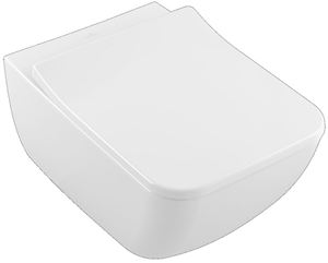 VILLEROY & BOCH VERITY LINE závesné WC, so SoftClosing sedátkom, DirectFlush splachovanie, alpská biela