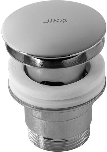 JIKA CUBITO PURE umývadlový výpust, click-clack, s prepadom, chróm H3917100040001 Obrázek - Hlavní obrázek