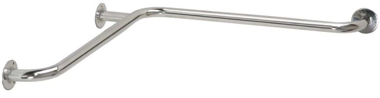 AZP BRNO REHA madlo do sprchy 672x672 mm, rohové, lesklá nerez R1020101 Obrázek - Hlavní obrázek