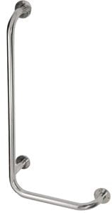 AZP BRNO REHA madlo 406x813 mm, ľavé, brúsená nerez