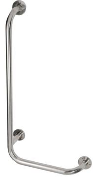 AZP BRNO REHA madlo 406x813 mm, ľavé, brúsená nerez