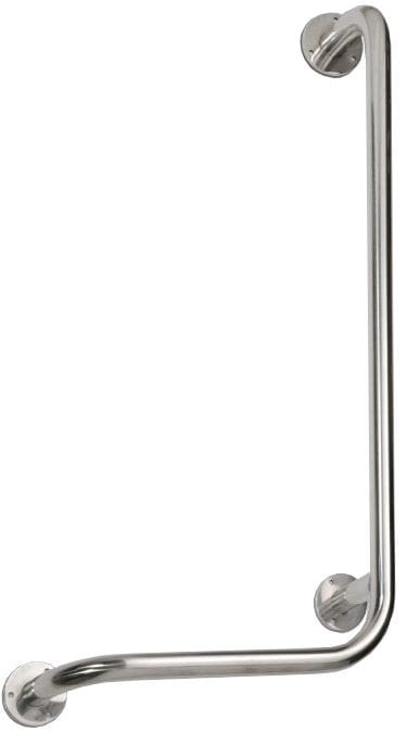 AZP BRNO REHA madlo 406x813 mm, pravé, brúsená nerez
