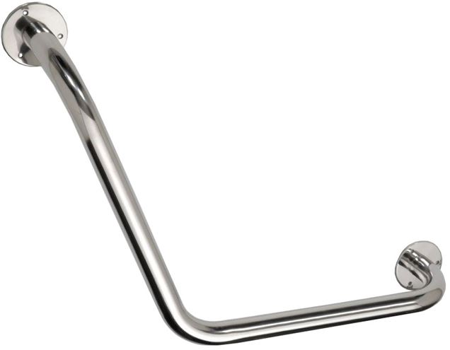 AZP BRNO REHA madlo 400x400 mm, pravé aj ľavé, brúsená nerez R1016113 Obrázek - Hlavní obrázek