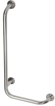 AZP BRNO REHA madlo 406x813 mm, ľavé, lesklá nerez