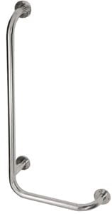 AZP BRNO REHA madlo 406x813 mm, ľavé, lesklá nerez