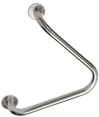 AZP BRNO REHA madlo 400x400 mm, pravé aj ľavé, lesklá nerez R1014111 Obrázek - Hlavní obrázek