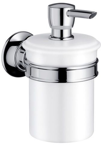 AXOR MONTREUX dávkovač tekutého mydla 300 ml, nástenný, porcelán, chróm 42019000 Obrázek - Hlavní obrázek