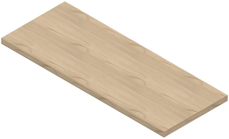 CONCEPT JIKA doska pod umývadlo 80x47x5,2 cm, jaseň H46P9910103421 Obrázek - Hlavní obrázek