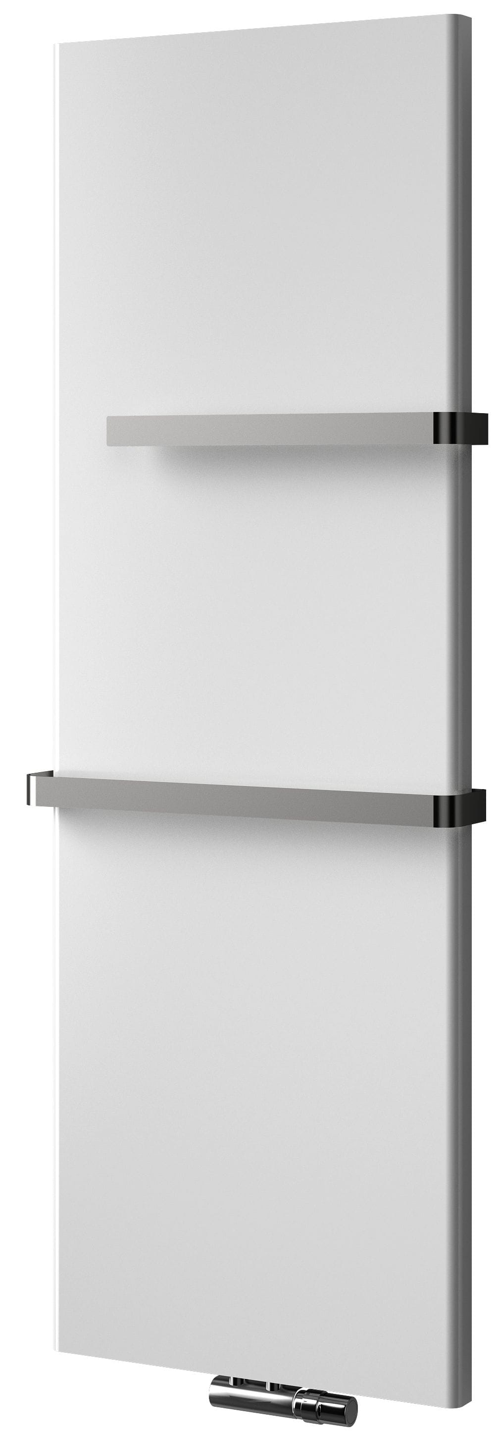 CONCEPT 300 FLAT designový radiátor 1525/456, stredové pripojenie, snehovo biela RAL9016