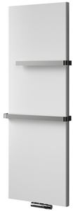 CONCEPT 300 FLAT designový radiátor 1525/456, stredové pripojenie, snehovo biela RAL9016