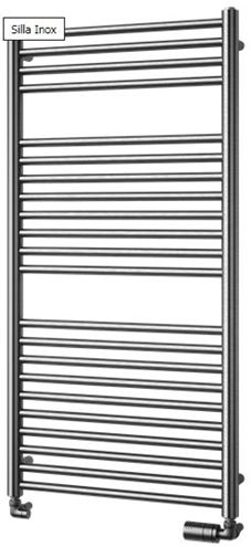 ISAN MELODY SILLA INOX kúpeľňový radiátor 820/600, klasické pripojenie, nerez DXSI08200600SK81- Obrázek - Hlavní obrázek