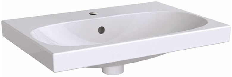 GEBERIT ACANTO umývadlo 60 cm, s otvorom pre batériu a prepadom 500.631.01.2 Obrázek - Hlavní obrázek