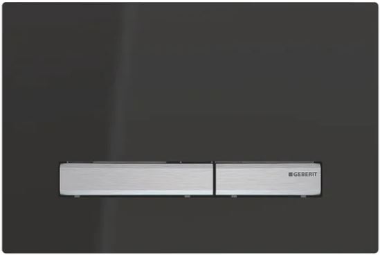 GEBERIT SIGMA 50 ovládacie tlačidlo pre dve splachovania, zinok/plast, chróm/čierna 115.788.DW.2 Obrázek - Hlavní obrázek