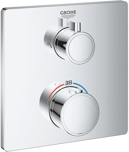 GROHE GROHTHERM podomietková termostatická batéria, pre 2 spotrebiče, chróm 24079000 Obrázek - Hlavní obrázek